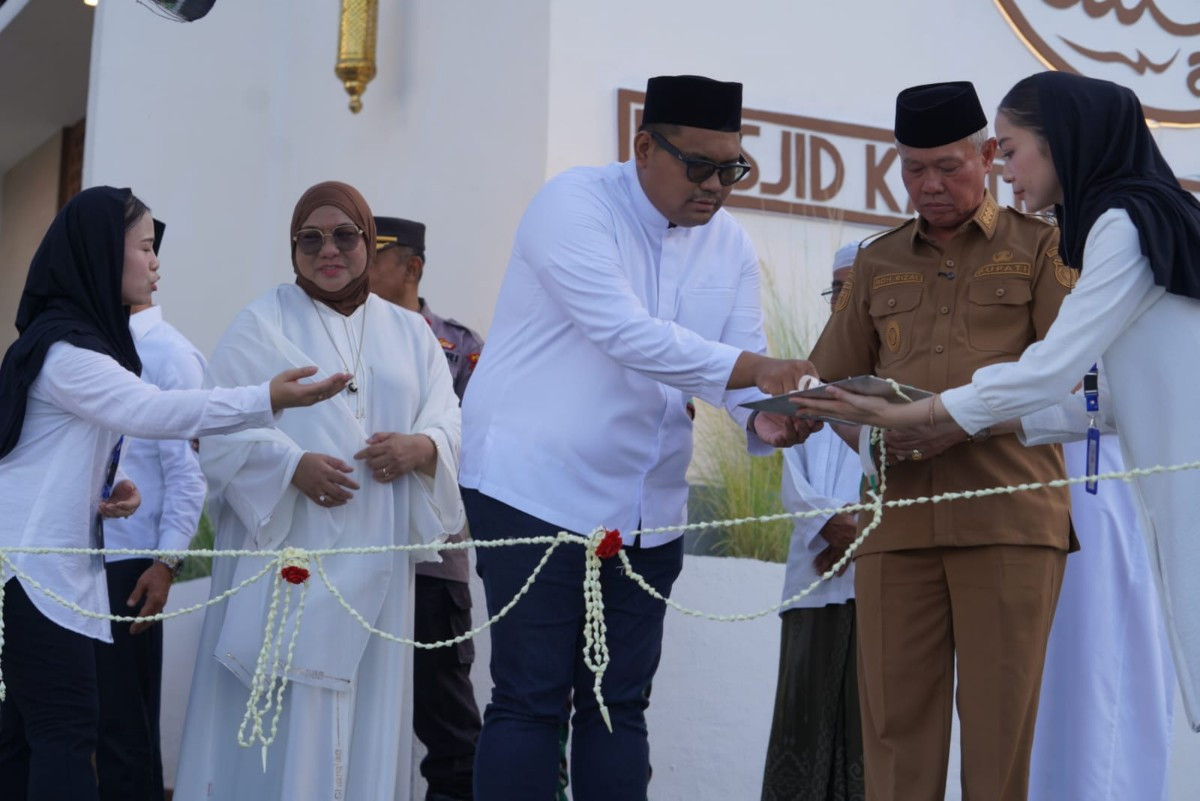Peresmian Masjid Kartini Al-Husein