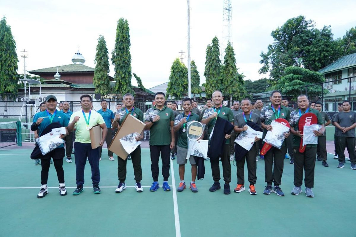 Turnamen Tenis Kodam Palaka Wira