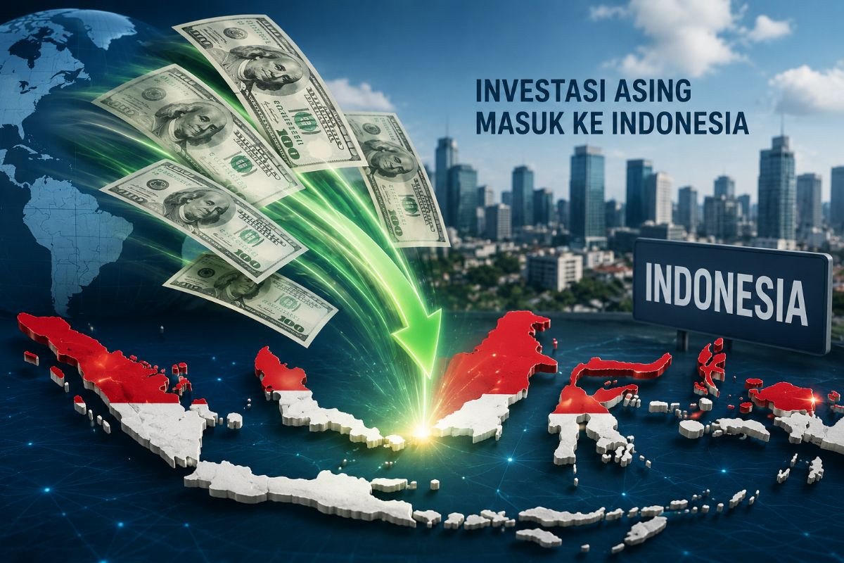 Modal Asing Masuk Indonesia