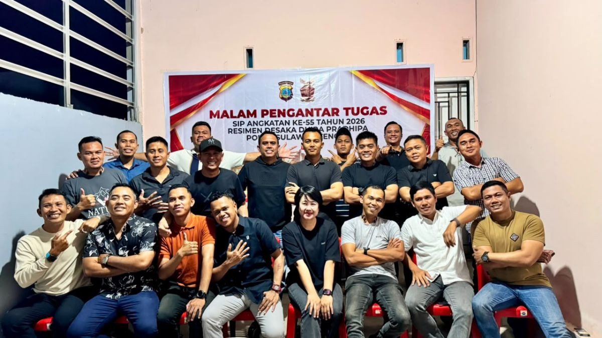 Perwira SIP Angkatan ke-55 Polda Sulteng
