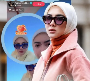 Syahrini TikTok Live