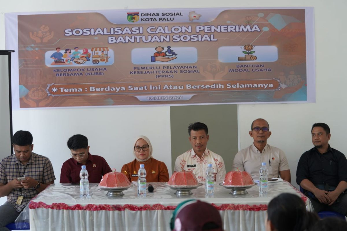Penyaluran Bantuan Usaha Palu