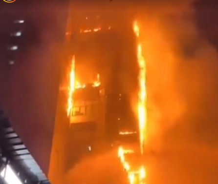 kebakaran Gedung Bapenda DKI Jakarta
