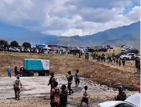penembakan Festival Budaya Lembah Baliem