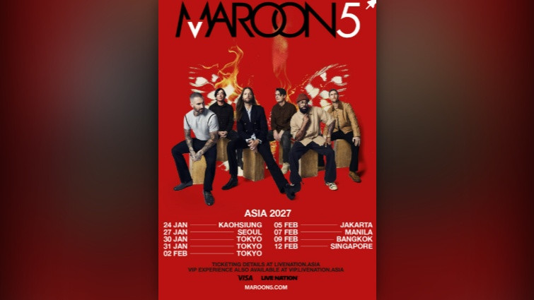 Konser Maroon 5 Jakarta 2027