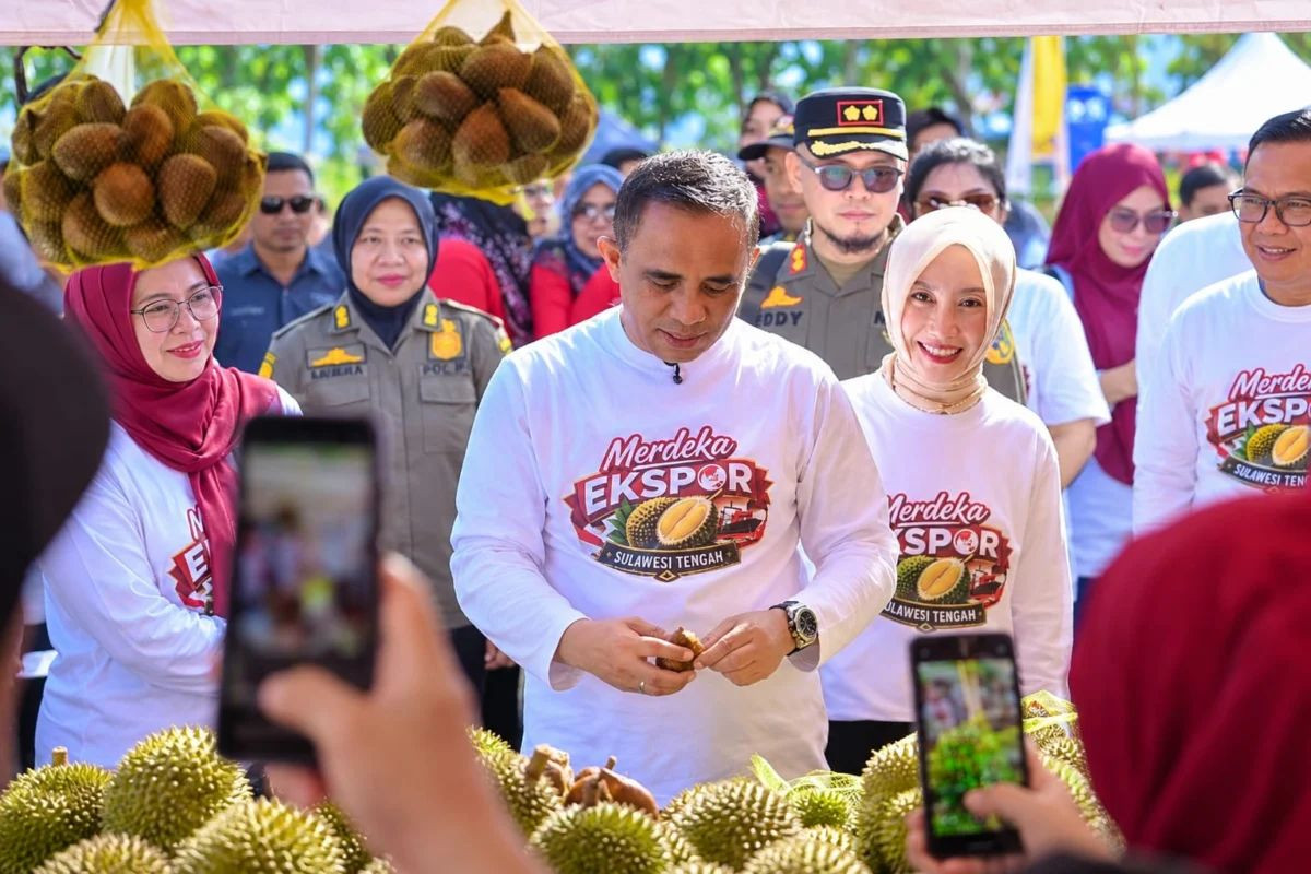 Ekspor Durian Beku Sulteng