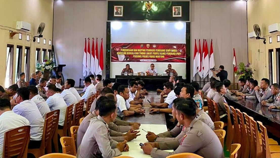 Konseling Psikologis Polda Sulteng