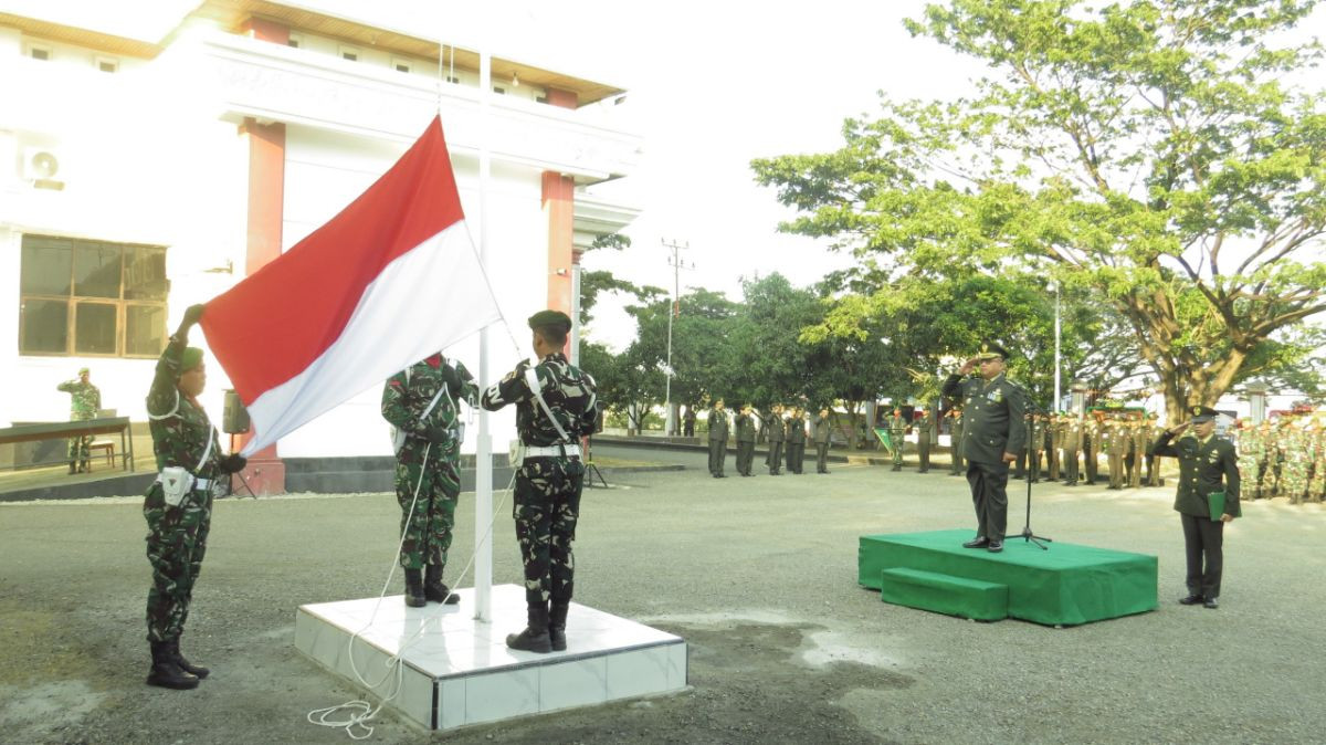 Korem 132/Tadulako HUT ke-81 RI
