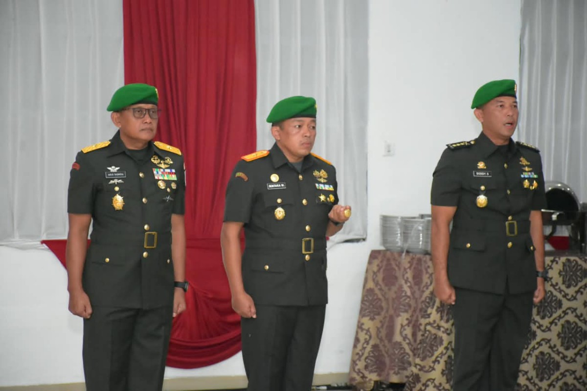 Sertijab Kakomlekdam Kodam XXIII Palaka Wira