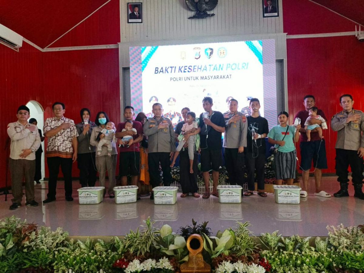 Bhakti Kesehatan Polda Sulteng