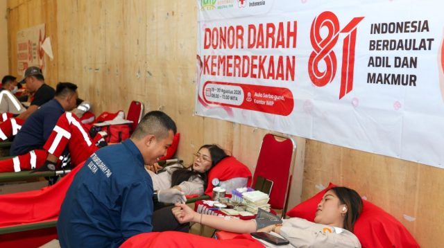 PT IMIP Gelar Donor Darah