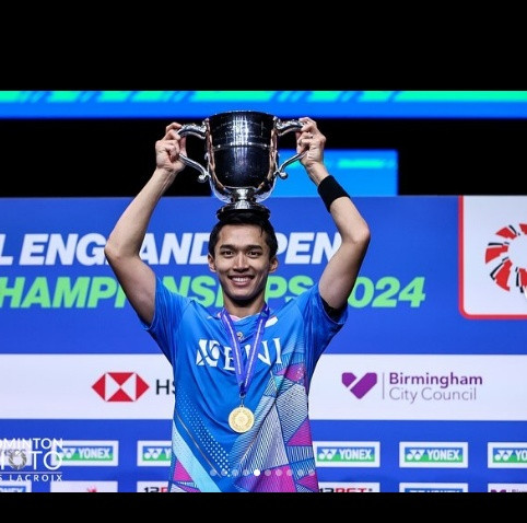 Jonatan Christie Nomor 1 Dunia