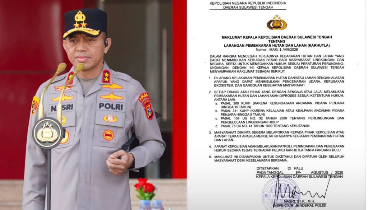 Maklumat Larangan Karhutla
