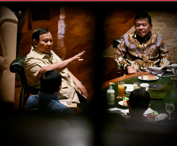 Prabowo Evaluasi Karhutla Kalimantan