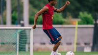 Barcelona debut Camp Nou