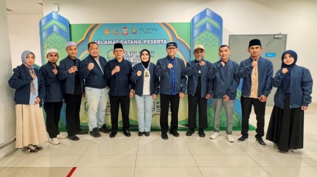 Kaban BKD Sulteng Dampingi Kafilah Korpri MTQ Nasional