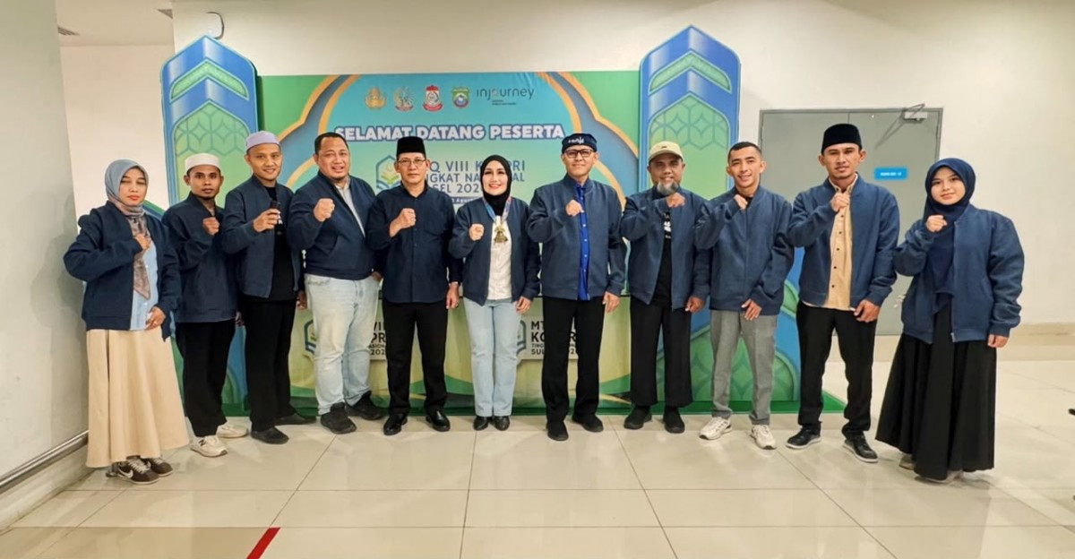 Kaban BKD Sulteng Dampingi Kafilah Korpri MTQ Nasional