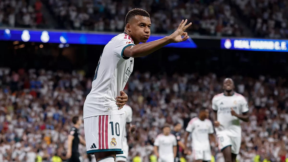 Mbappé Hattrick Real Madrid