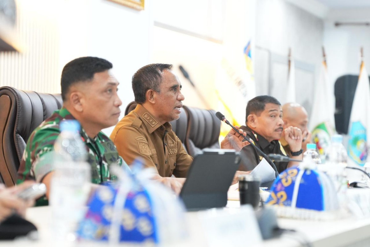 Gubernur Anwar Hafid Karhutla