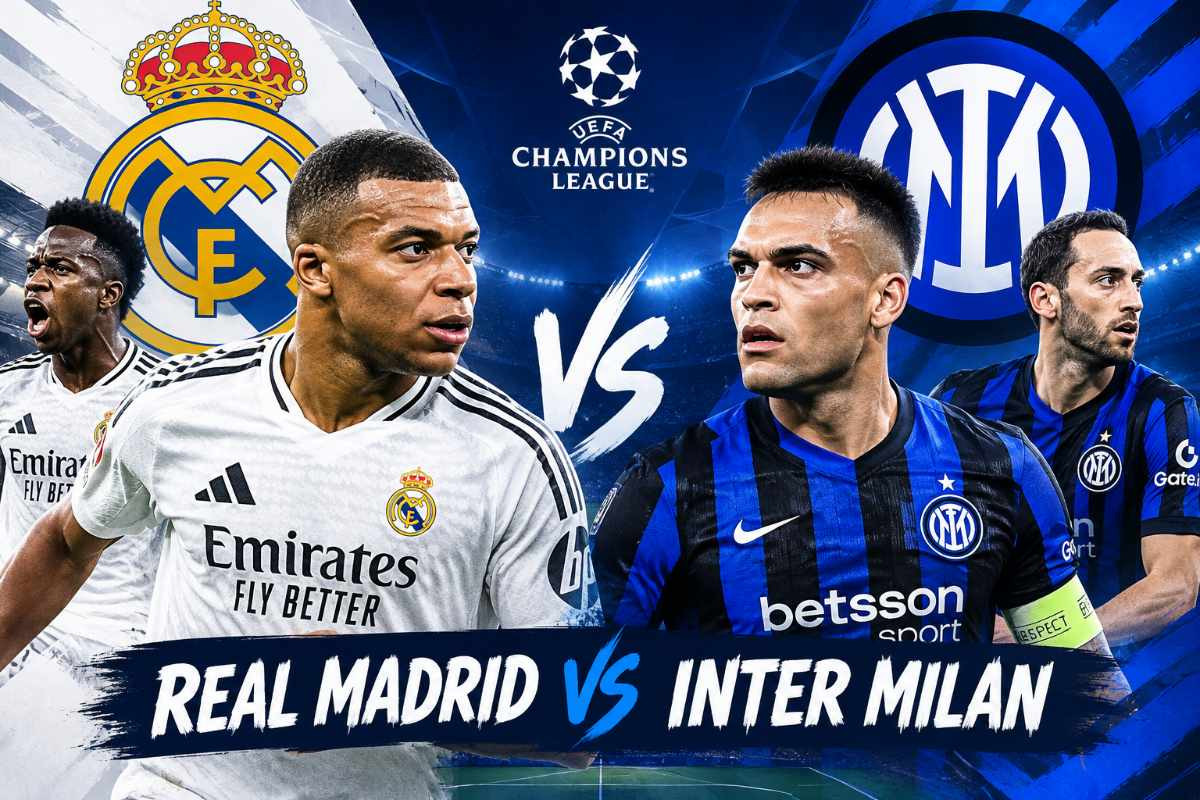 Jadwal Real Madrid vs Inter Milan