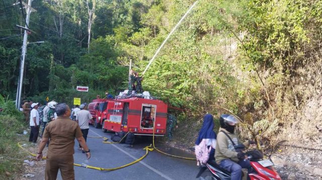 kebakaran hutan Luwuk Banggai