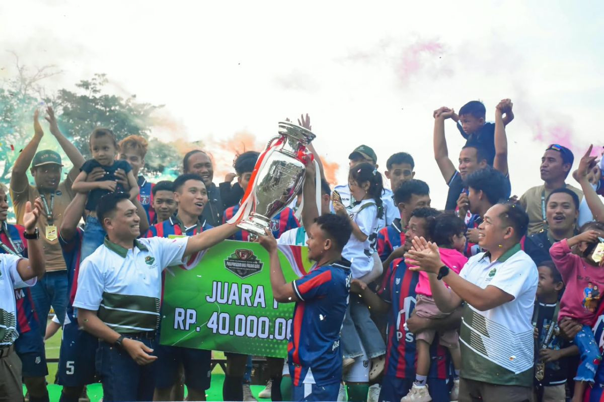 PSM Poboya FC Juara Piala Pangdam XXIII/Palaka Wira